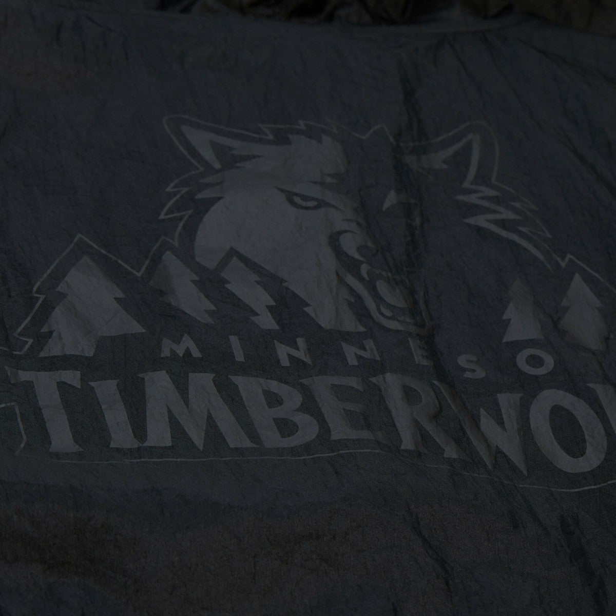 Mitchell & Ness Minnesota Timberwolves Playmaker Full-Zip Hooded Windbreaker Jacket