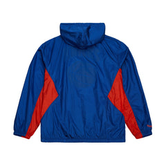 Mitchell & Ness New York Knicks Playmaker Full-Zip Hooded Windbreaker Jacket