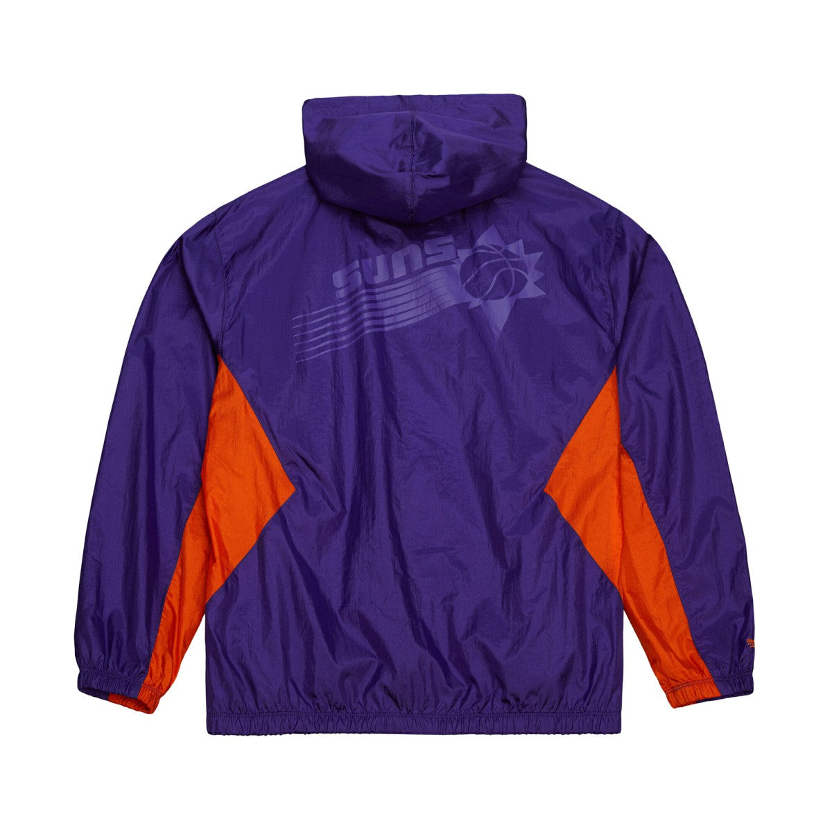 Mitchell & Ness Phoenix Suns Playmaker Full-Zip Hooded Windbreaker Jacket