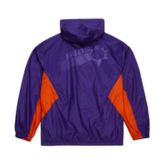Mitchell & Ness Phoenix Suns Playmaker Full-Zip Hooded Windbreaker Jacket