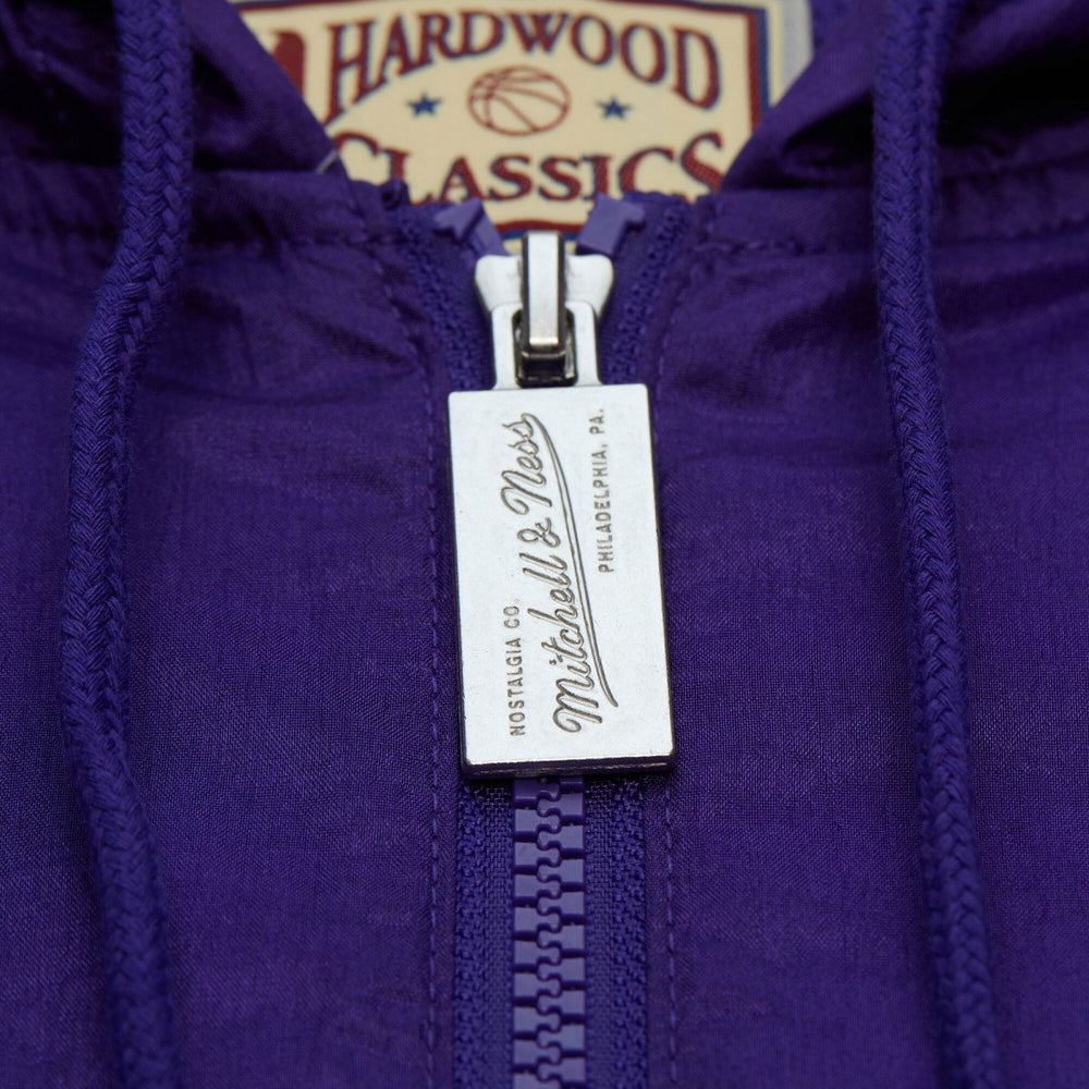 Mitchell & Ness Phoenix Suns Playmaker Full-Zip Hooded Windbreaker Jacket