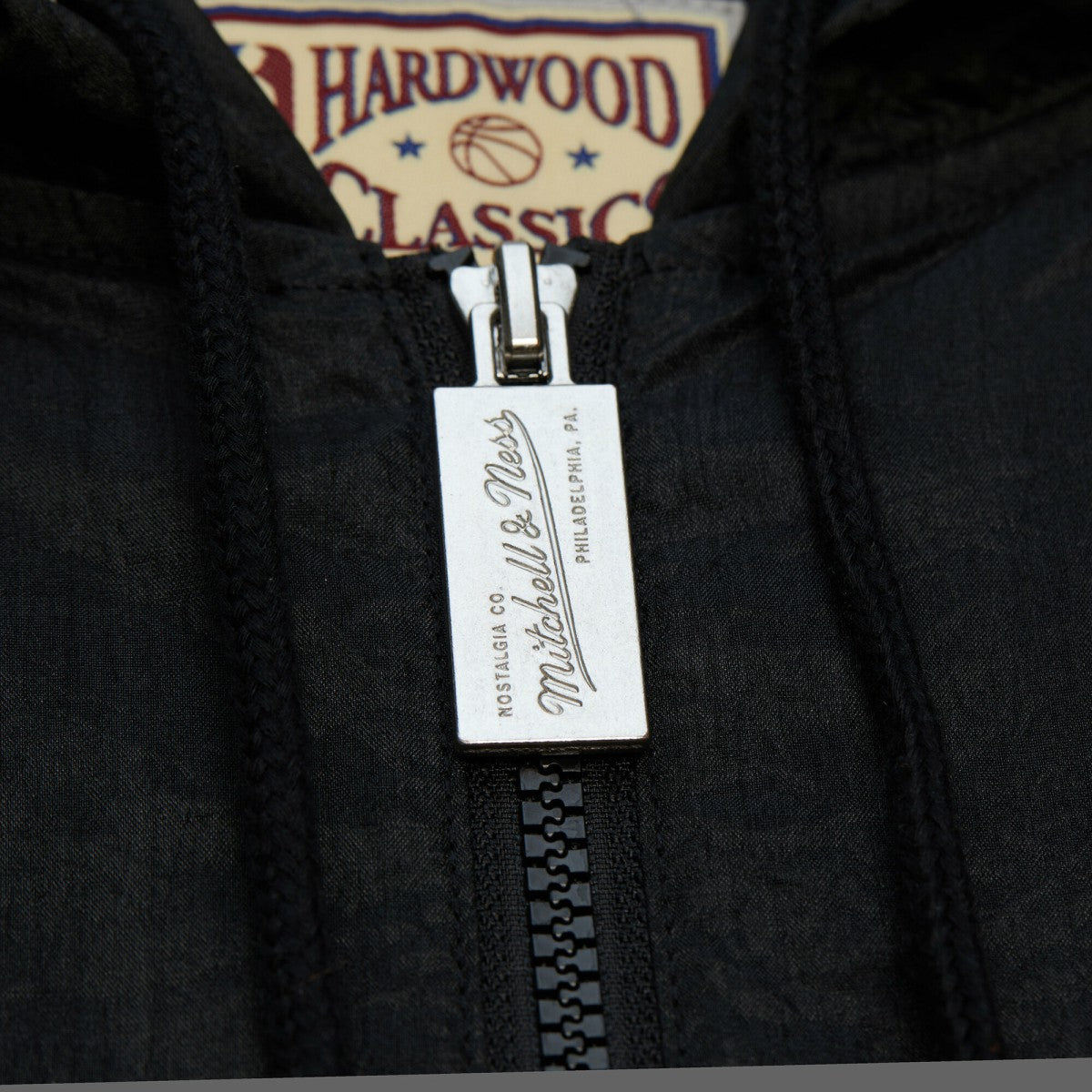 Mitchell & Ness Sacramento Kings Playmaker Full-Zip Hooded Windbreaker Jacket