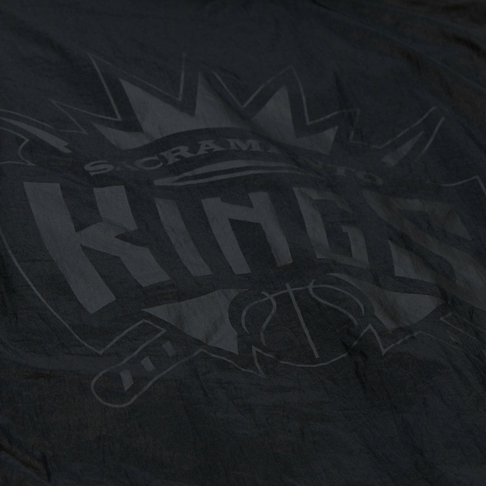 Mitchell & Ness Sacramento Kings Playmaker Full-Zip Hooded Windbreaker Jacket
