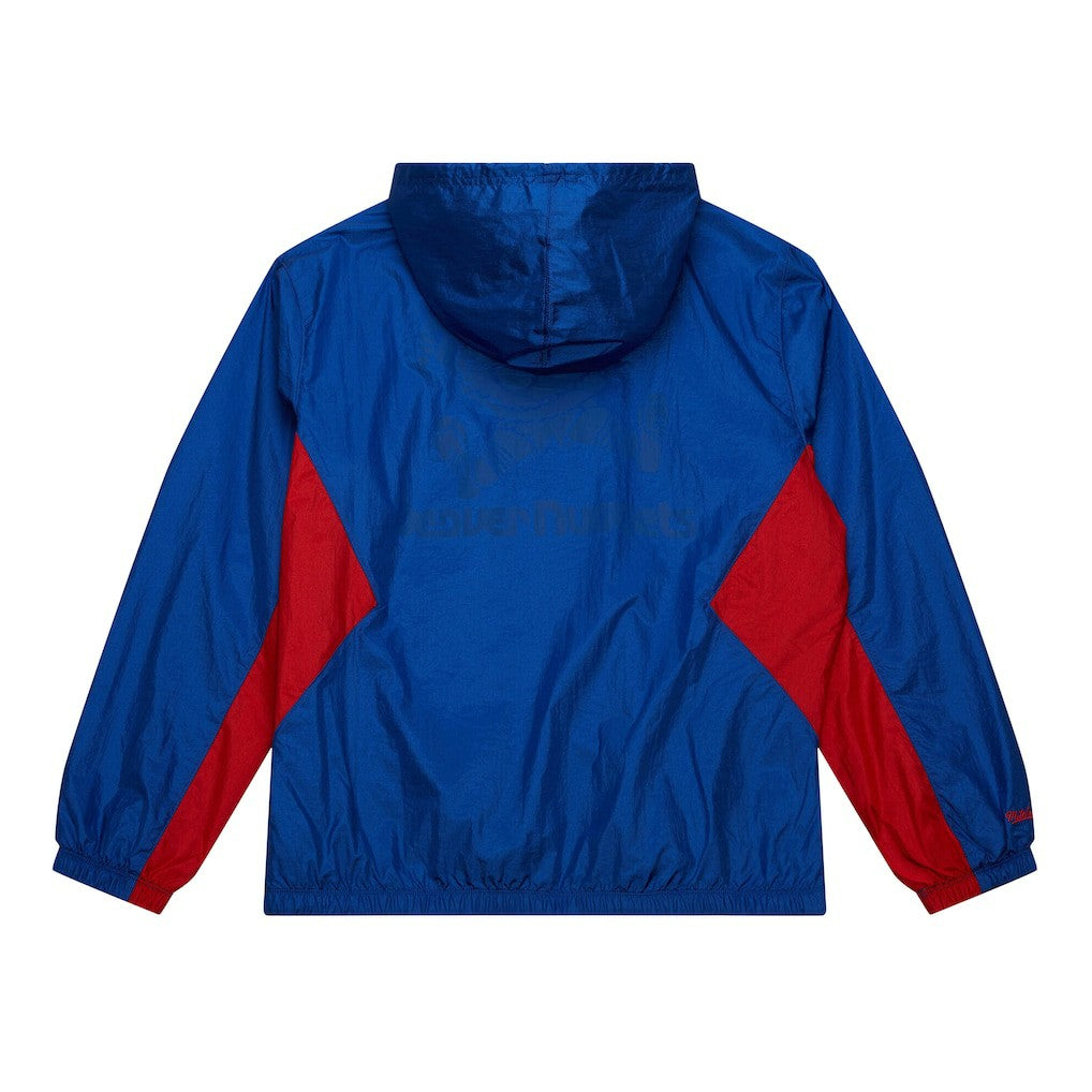 Mitchell & Ness Denver Nuggets Playmaker Full-Zip Hooded Windbreaker Jacket sale