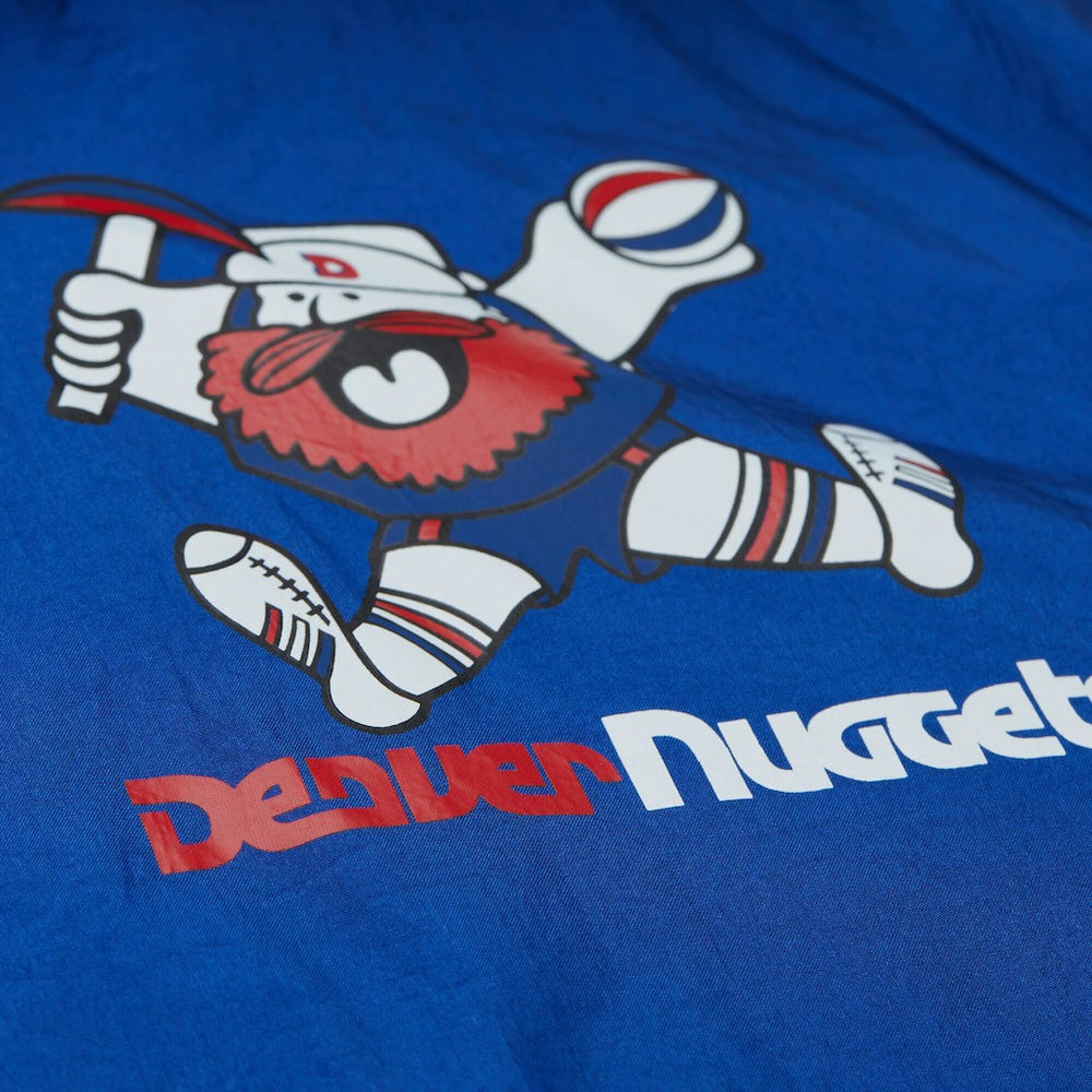 Mitchell & Ness Denver Nuggets Playmaker Full-Zip Hooded Windbreaker Jacket sale