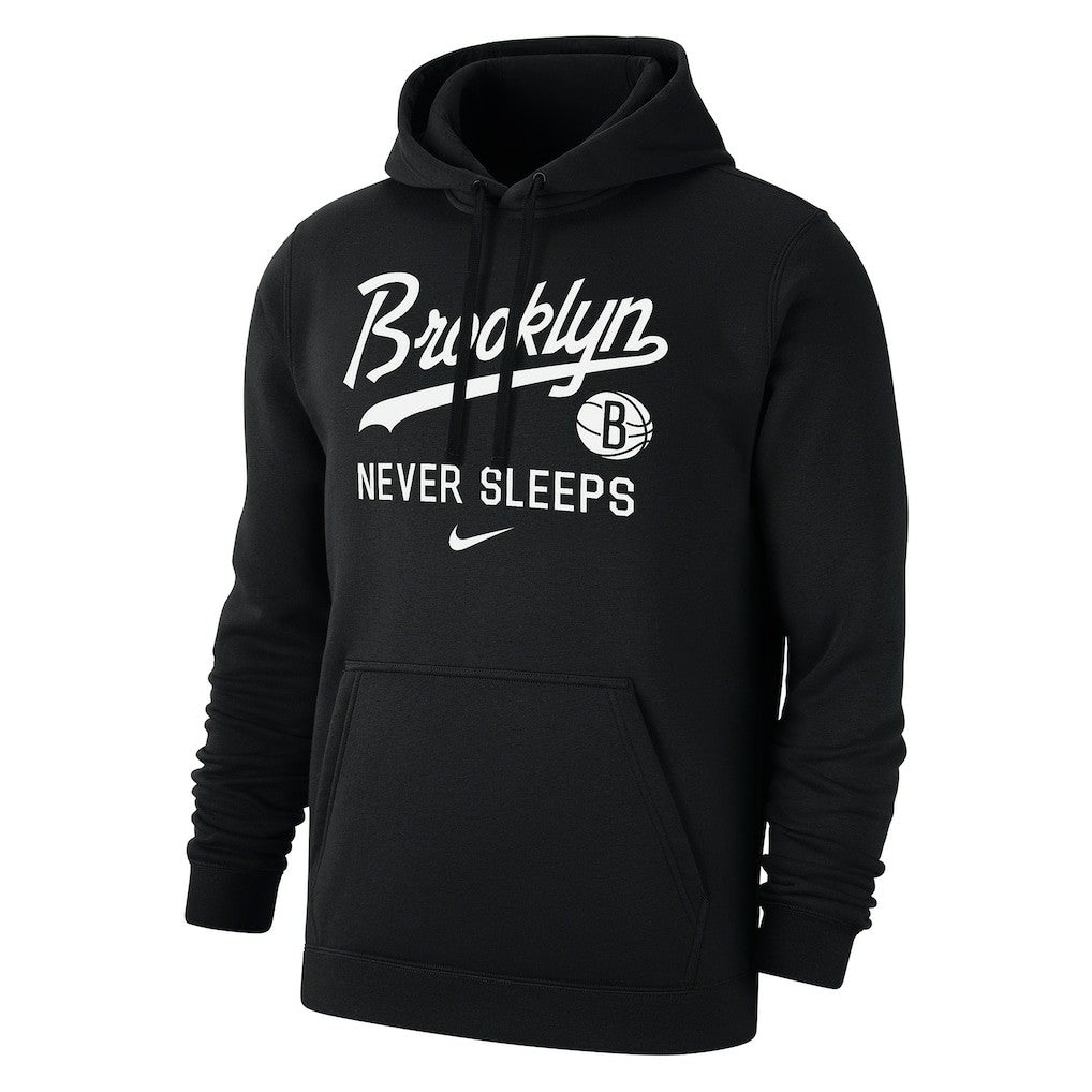 Nike Brooklyn Nets Brooklyn Never Sleeps Club Hoodie