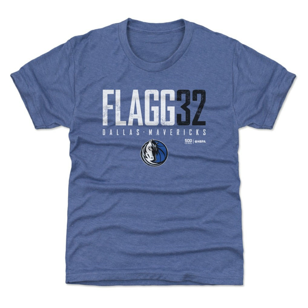 Cooper Flagg Dallas Mavericks 500 Level Youth Elite Name & Number T-Shirt sale