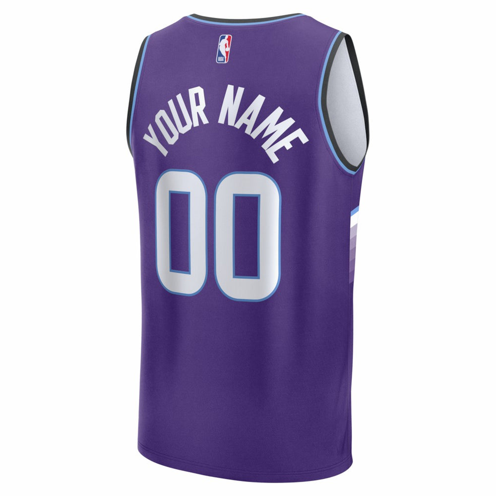 Fanatics Utah Jazz Fast Break Replica Custom Jersey