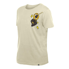 Cream San Diego Padres New Era Women's Stars & Cap T-Shirt