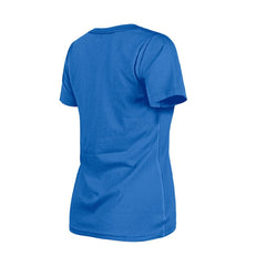 Royal Chicago Cubs New Era Women's Little Miss 2 V-Neck T-Shirt