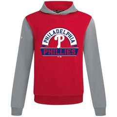 Red Philadelphia Phillies Levelwear Throwback Ultimate Banner Arch Hoodie