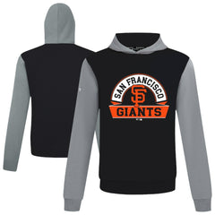 Black San Francisco Giants Levelwear Throwback Ultimate Banner Arch Hoodie