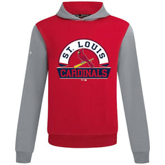 Red St. Louis Cardinals Levelwear Throwback Ultimate Banner Arch Hoodie