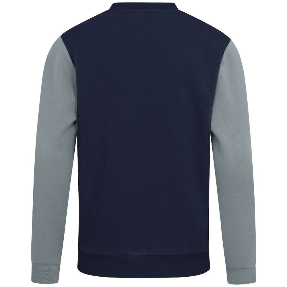 Navy Atlanta Braves Levelwear Throwback Ultimate Carve Sweatshirt