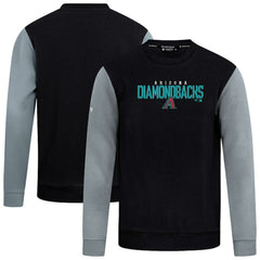 Black Arizona Diamondbacks Levelwear Throwback Ultimate Carve Sweatshirt