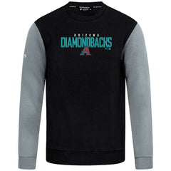 Black Arizona Diamondbacks Levelwear Throwback Ultimate Carve Sweatshirt
