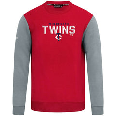 Red Minnesota Twins Levelwear Throwback Ultimate Carve Sweatshirt