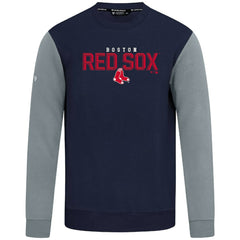 Navy Boston Red Sox Levelwear Throwback Ultimate Carve Sweatshirt
