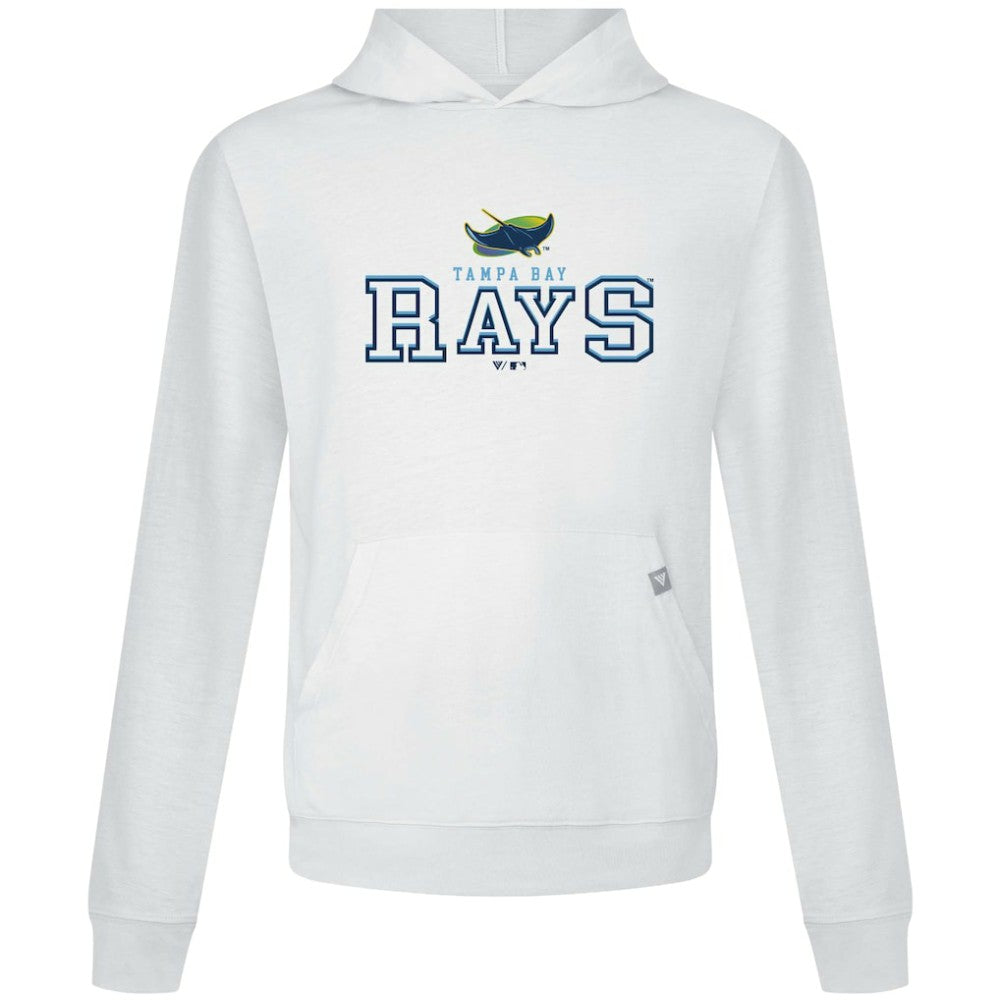 White Tampa Bay Rays Levelwear Relay Journey Pullover Hoodie