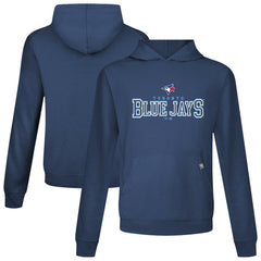 Navy Toronto Blue Jays Levelwear Relay Journey Pullover Hoodie
