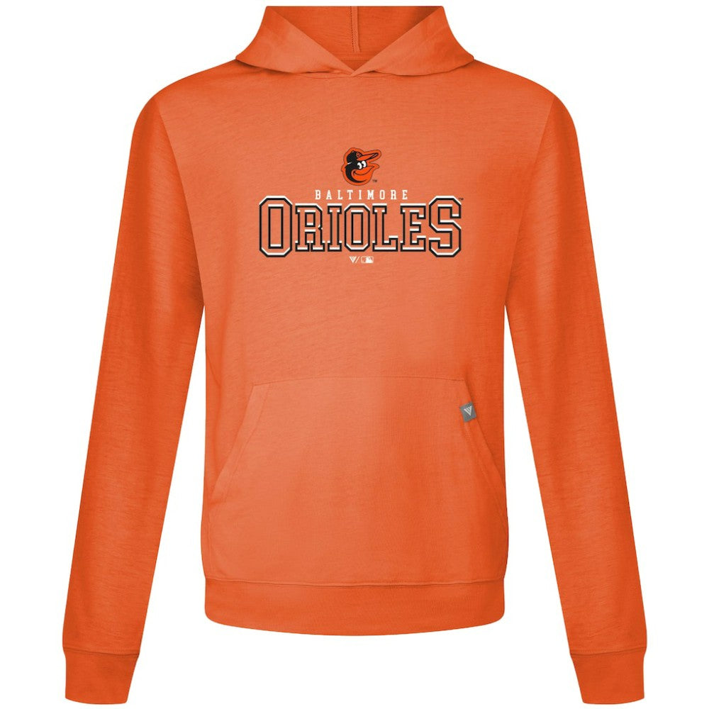 Orange Baltimore Orioles Levelwear Relay Journey Pullover Hoodie