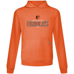 Orange Baltimore Orioles Levelwear Relay Journey Pullover Hoodie