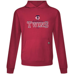 Red Minnesota Twins Levelwear Relay Journey Pullover Hoodie