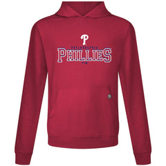 Red Philadelphia Phillies Levelwear Relay Journey Pullover Hoodie