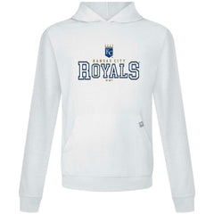 White Kansas City Royals Levelwear Relay Journey Pullover Hoodie