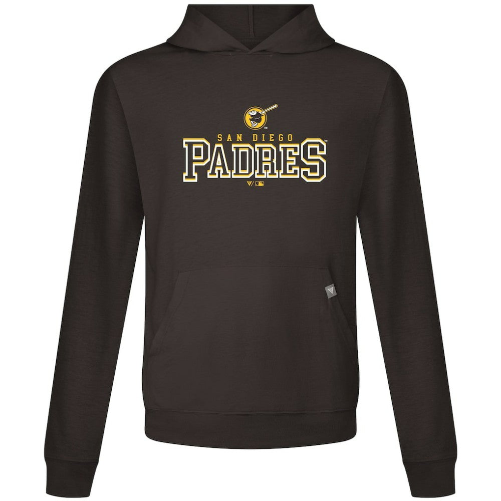 Brown San Diego Padres Levelwear Relay Journey Pullover Hoodie