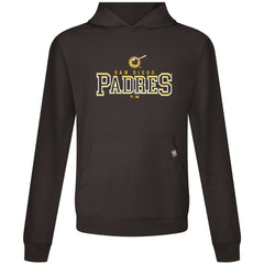 Brown San Diego Padres Levelwear Relay Journey Pullover Hoodie