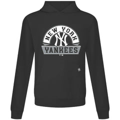 Black New York Yankees Levelwear Relay Banner Arch Pullover Hoodie