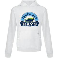 White Tampa Bay Rays Levelwear Relay Banner Arch Pullover Hoodie