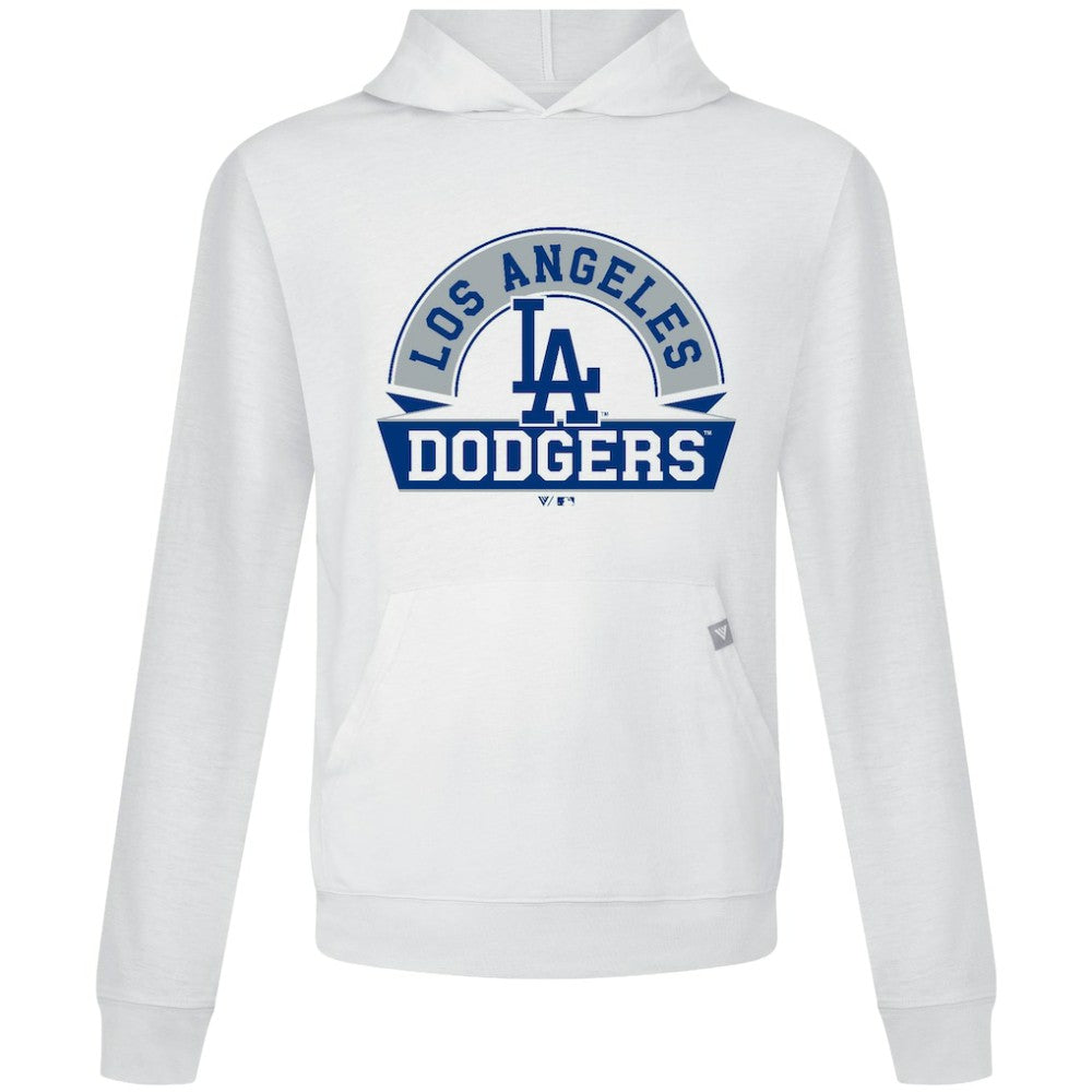 White Los Angeles Dodgers Levelwear Relay Banner Arch Pullover Hoodie