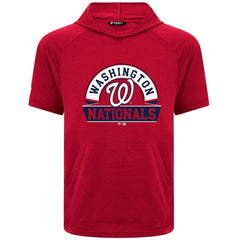 Red Washington Nationals Levelwear Phase Banner Arch Hoodie T-Shirt