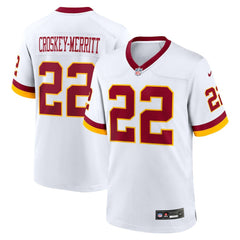 Jacory Croskey-Merritt  Game Super Bowl Era Jersey - Washington Commanders Jerseys