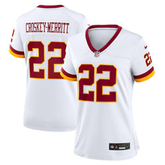 Jacory Croskey-Merritt  Women's Game Super Bowl Era Jersey - Washington Commanders Jerseys