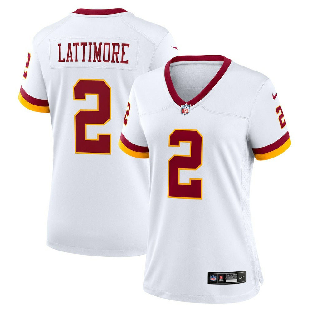Marshon Lattimore  Women's Game Super Bowl Era Jersey - Washington Commanders Jerseys