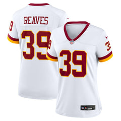 Jeremy Reaves  Women's Game Super Bowl Era Jersey - Washington Commanders Jerseys