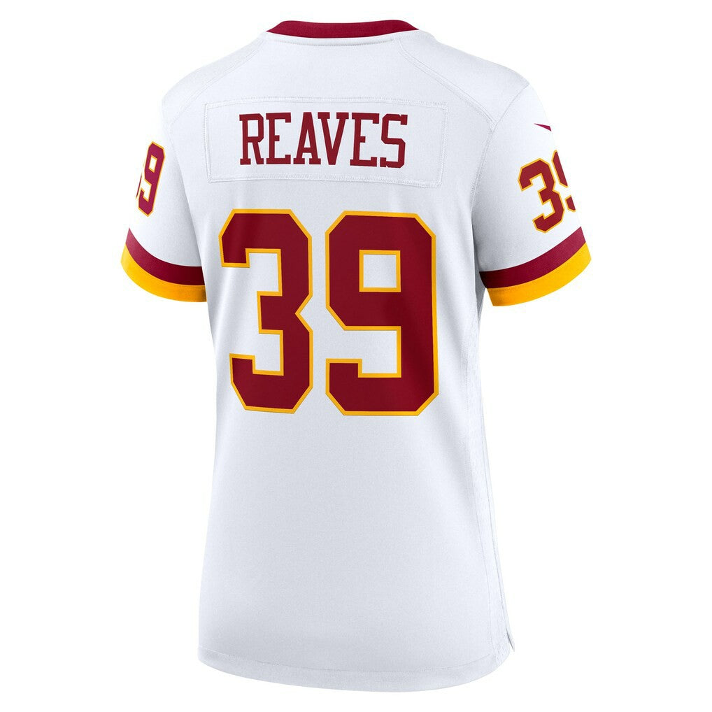 Jeremy Reaves  Women's Game Super Bowl Era Jersey - Washington Commanders Jerseys