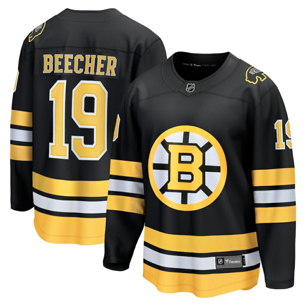 NHL John Beecher Boston Bruins Fanatics Home Breakaway Player Jersey