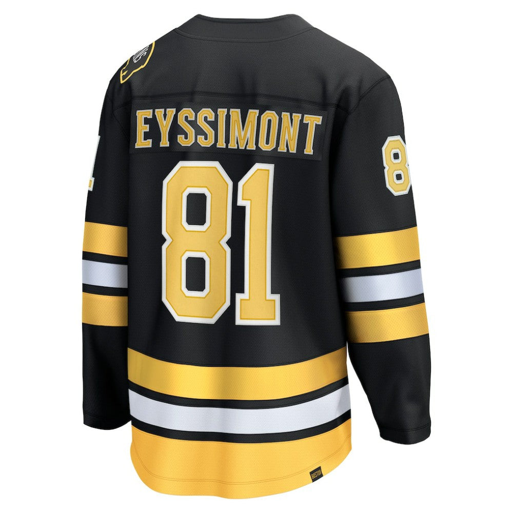 NHL Michael Eyssimont Boston Bruins Fanatics Home Breakaway Player Jersey