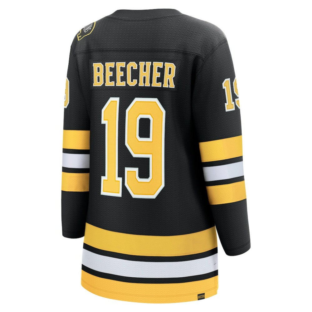NHL John Beecher Boston Bruins Fanatics Women's Home Breakaway Player Jersey