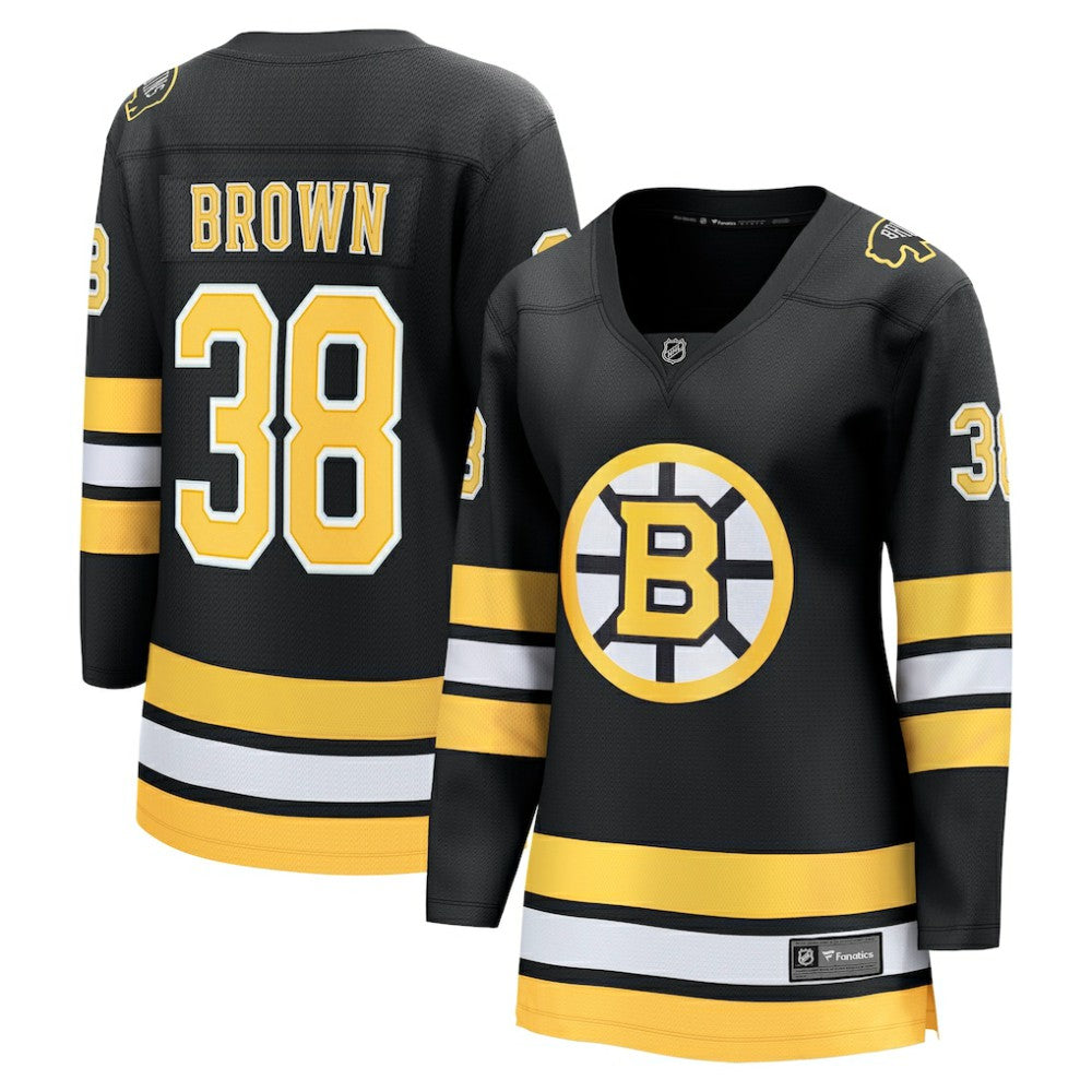 NHL Patrick Brown Boston Bruins Fanatics Women's Home Breakaway Player Jersey