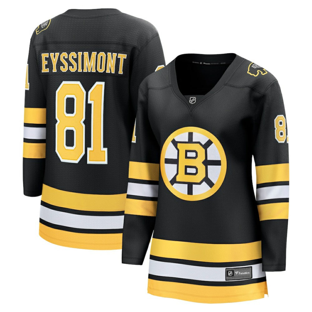 NHL Michael Eyssimont Boston Bruins Fanatics Women's Home Breakaway Player Jersey