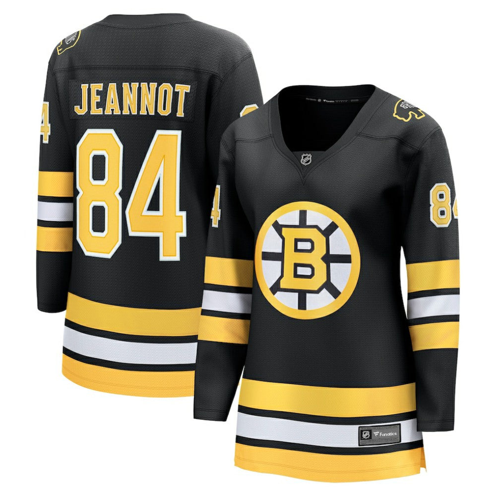 NHL Tanner Jeannot Boston Bruins Fanatics Women's Home Breakaway Player Jersey