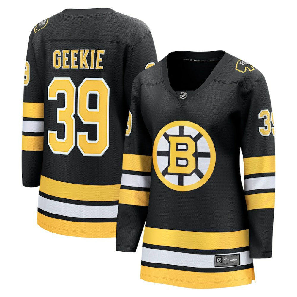 NHL Morgan Geekie Boston Bruins Fanatics Women's Home Breakaway Player Jersey