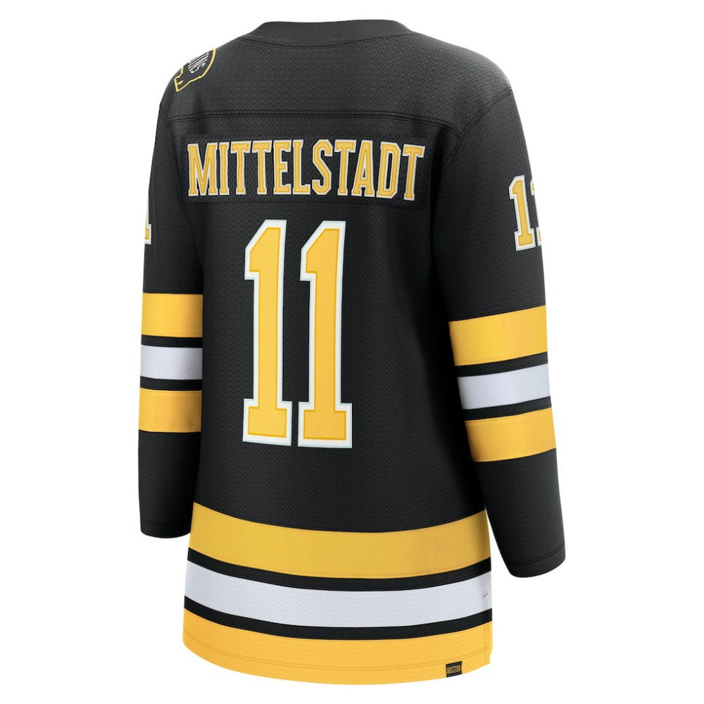NHL Casey Mittelstadt Boston Bruins Fanatics Women's Home Breakaway Player Jersey