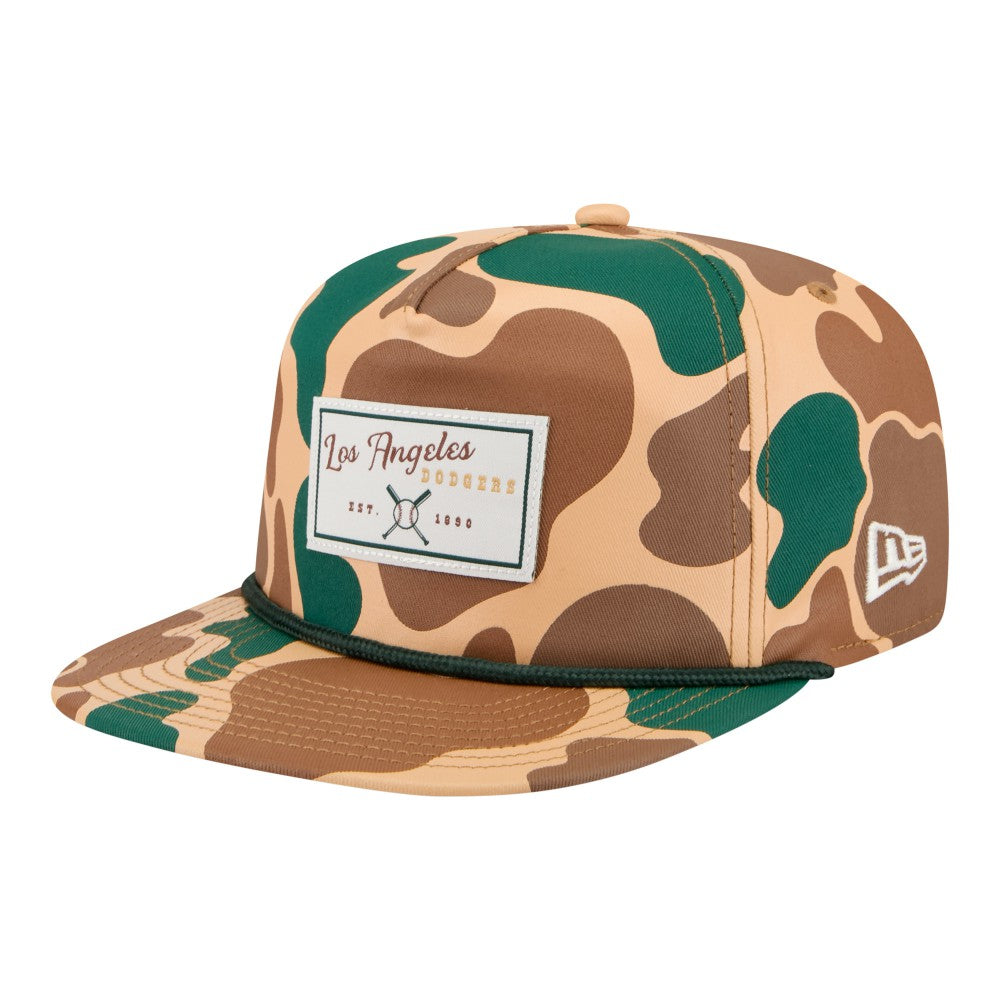 Camo Los Angeles Dodgers New Era Duck 19TWENTY Adjustable Hat