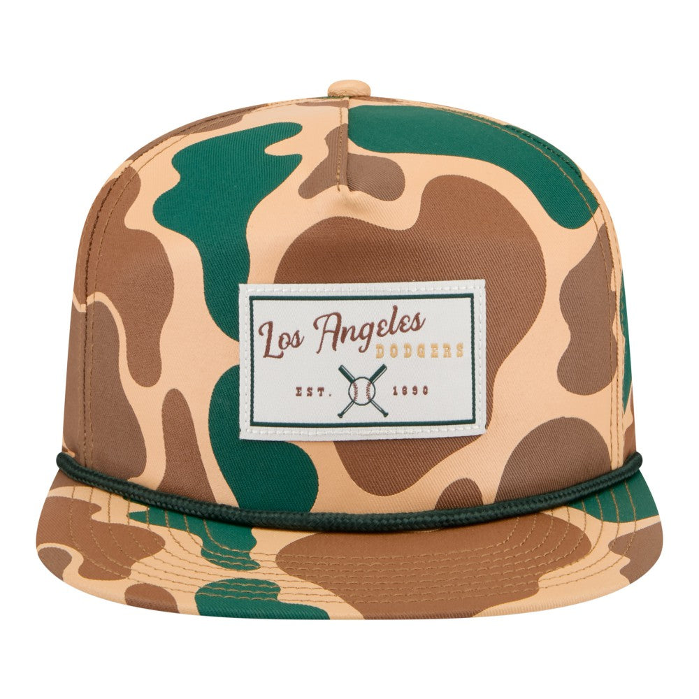 Camo Los Angeles Dodgers New Era Duck 19TWENTY Adjustable Hat